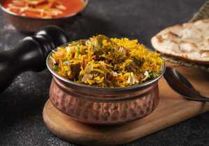 Toronto takeout and wine pairings | Lamb Biryani