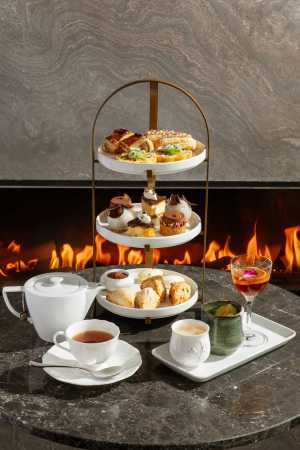 Afternoon tea at Writers Room Bar at the Park Hyatt Toronto