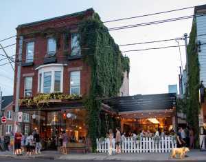 Bellwoods Jelly King | A street view from across the street at Bellwoods Brewery on Ossington