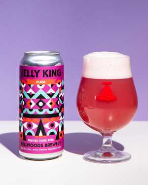 Bellwoods Jelly King | A can of Plum Jelly King from Bellwoods Brewery