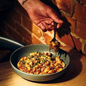 Wild Boar Cavatelli at Antler Kitchen & Bar