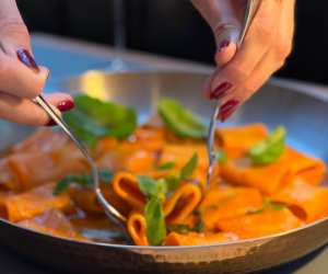 Oretta Downtown | The Paccheri alla Vittorio pasta at Oretta Downtown