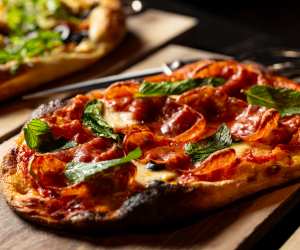 Best new Italian restaurants in Toronto | A pizza at Notte Ristorante, the evolution of Amano Trattoria and Bar Notte in the St. Lawrence District