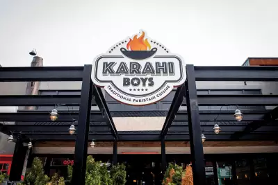 Karahi Boys' authentic Pakistani food | The exterior of Karahi Boys on Queen West
