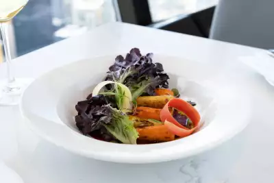 Carrot salad at 360 The Restaurant at the CN Tower