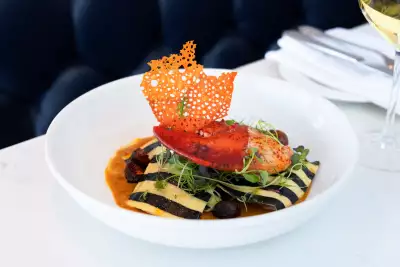 Lobster ravioli at 360 The Restaurant at the CN Tower