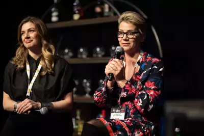 A panel speaks at RC Show