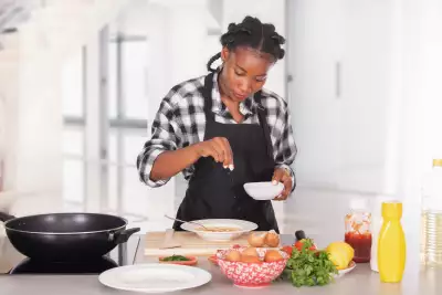 Is salt bad for you? | A cook sprinkles salt