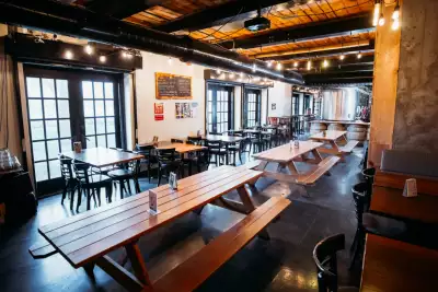 Best breweries in Toronto | The interior at Rorschach brewery