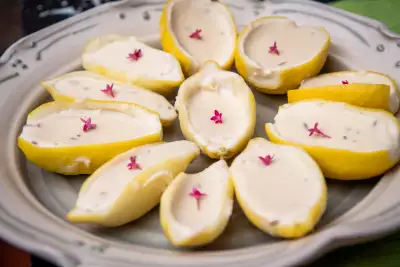 Supper clubs in Toronto | Lemon dessert at Oui A&iuml;a