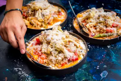 Supper clubs in Toronto | Vegetable medley at Oui A&iuml;a