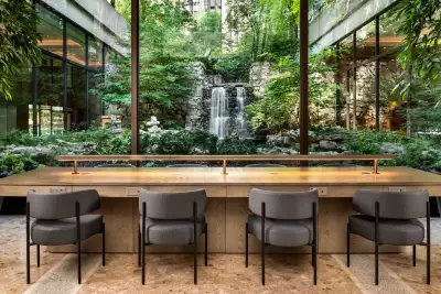 The Waterfall Gardens at the Sheraton Centre Toronto