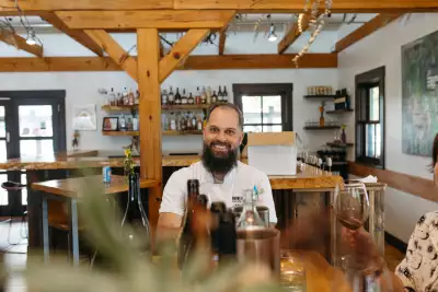 John Vetere, executive chef at Ravine Vineyard Estate Winery