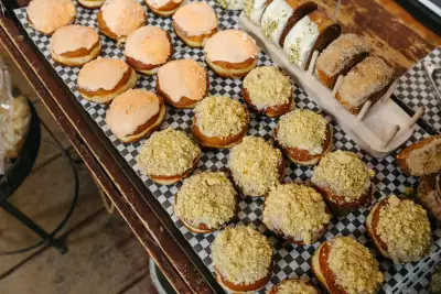 Doughnuts at Ravine Vineyard Estate Winery in Niagara