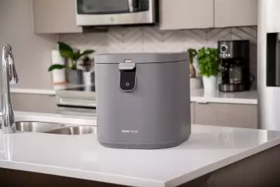 The FoodCycler by Vitamix Eco 5 on a counter
