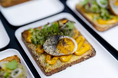 Taste of Place Summit | A toast and egg dish