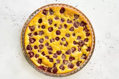 Canadian recipes from the Prairies | Gail Hall's Raspberry Clafoutis