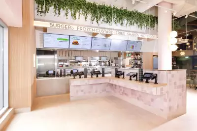 Shake Shack Toronto | The order counter inside Shake Shack Toronto