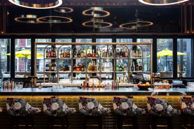 Best Toronto brunch places | The bar in the Pan Am Lounge at Marked in Toronto