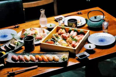 Markham food | A spread of sushi at Kiu Japanese Restaurant in downtown Markham