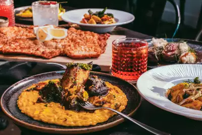 Best Italian restaurants in Toronto | A spread of dishes at Stevlio in Toronto