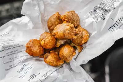 Best Italian restaurants Toronto | Sciat, buckwheat fritters at Stelvio on Dundas West