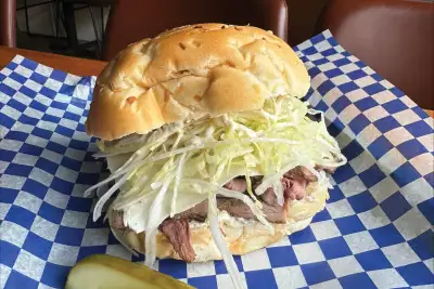 Durham Region day trips | A sandwich at Lloyd&rsquo;s Lunchbox in Whitby
