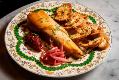 New restaurants Toronto | Baked brie at Biff's Bistro