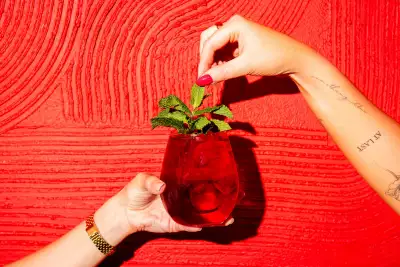New restaurants Toronto | A summery cocktail from Ceci Bar