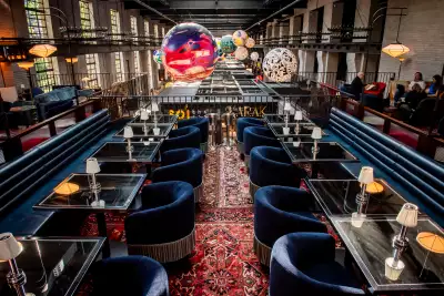 New restaurants Toronto | Inside Civil Works on the second floor of Waterworks Food Hall