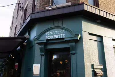 New restaurants Toronto | The exterior of Vinoteca Pompette