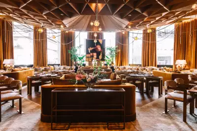 The dining room at Ultra Toronto