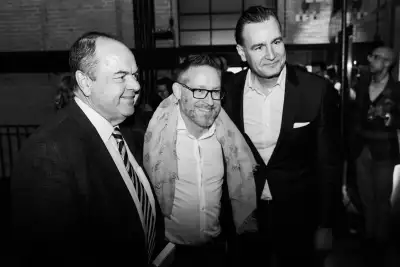 The 2024 foodism ICON Awards | John Higgins, Jason Bangerter and Hani Roustom at the foodism ICON Awards