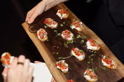 The 2024 foodism ICON Awards | Food Dudes' canap&eacute;s at the foodism ICON Awards
