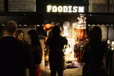 The 2024 foodism ICON Awards | Signing the foodism cover at the foodism ICON Awards