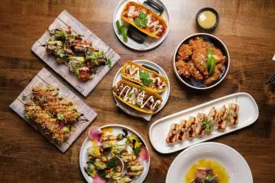 Best Winterlicious Toronto 2025 restaurants | Tacos and sushi at Saku