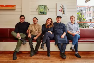 The owners of Vin Mon Lapin in Montr&eacute;al