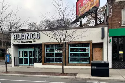 New restaurants in Toronto | Outside Blanco Cantina in Toronto