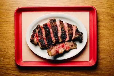 A steak at Fat Rabbit in St. Catharines, Ontario