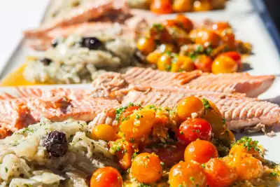 Outdoor dining experiences in Canada | A fish dish at the Araxi Longtable Dinner in Pemberton, B.C.