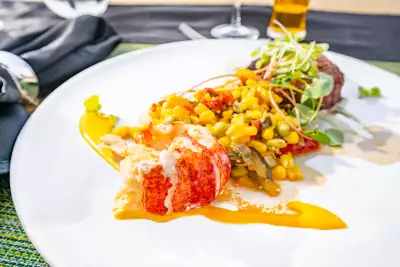 Outdoor dining experiences in Canada | Lobster at Dining on the Ocean Floor in Burntcoat Head Park, N.S.