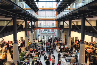 Inside St. Lawrence Market North