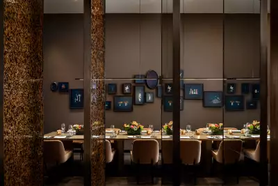 TIFF celebrity hotspots | One of the private dining spaces at One Restaurant inside Yorkville&rsquo;s Hazelton Hotel