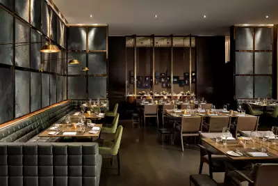TIFF celebrity hotspots | The dining room at One Restaurant inside Yorkville&rsquo;s Hazelton Hotel