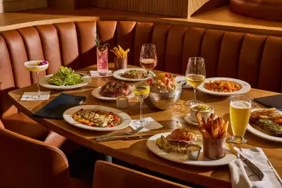 An assortment of dishes at The Frederick