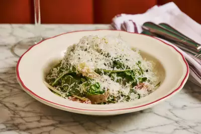 Best new Italian restaurants in Toronto | A leafy dish at Proper in Roncesvalles