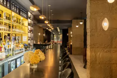 The bar inside Lyla Toronto