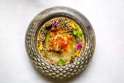 The best restaurants in Toronto | A colourful and ornate dish at DaNico