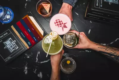 North Americas Best Bars Toronto | Civil Works new Cutting Rug menu is an homage to Toronto's Fashion District