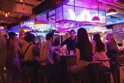 Best patios in Toronto | The bar at The Drake Skyard